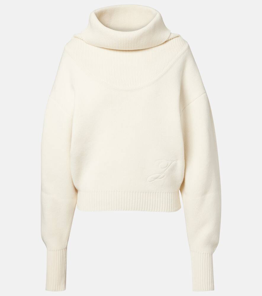 Свитер из шерсти и кашемира Balloon Jacquemus, Off-White
Свитер из шерсти и кашемира Balloon Jacquemus, Off-White