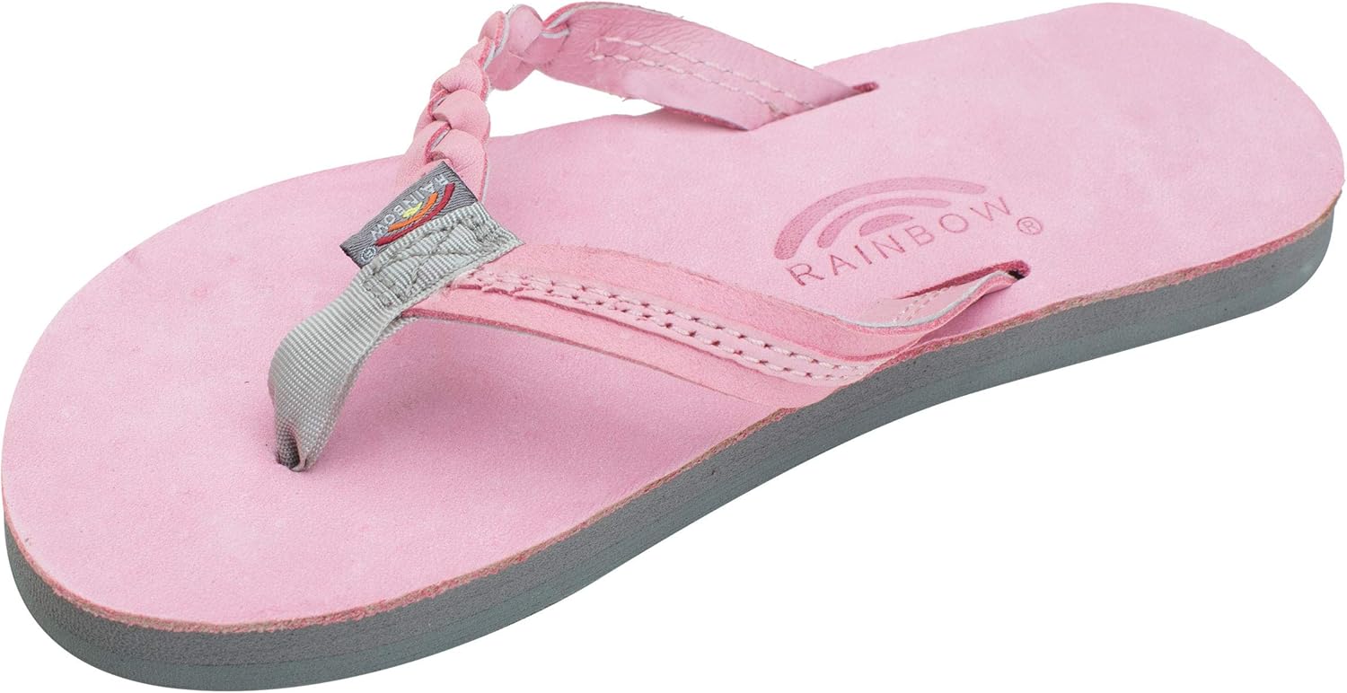 Детские сандалии Rainbow, один слой, премиум-кожа, плетеный ремешок Flirty Braidy Rainbow Sandals, розовый/серый
Детские сандалии Rainbow, один слой, премиум-кожа, плетеный ремешок Flirty Braidy Rainbow Sandals, розовый/серый