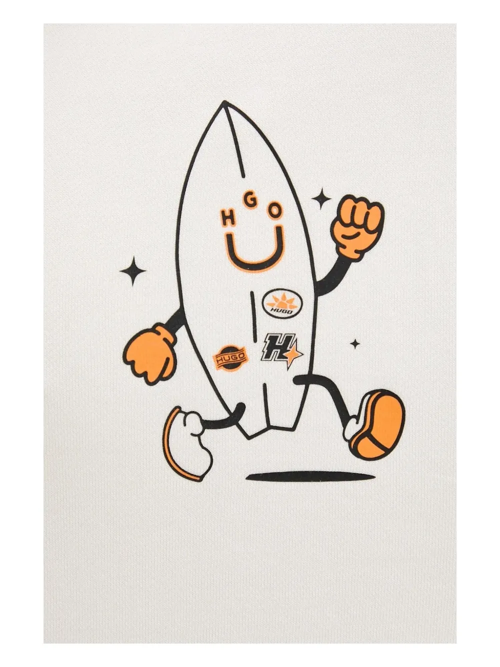 Толстовка с изображением серфингиста HUGO, белый
Толстовка с изображением серфингиста HUGO, белый