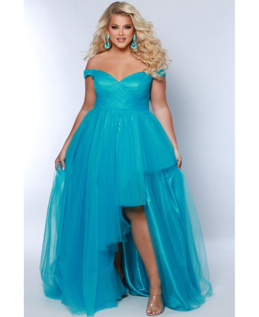 Женское платье с асимметричным низом, вырезом сердечко и открытыми плечами Sydney's Closet, Blue
Женское платье с асимметричным низом, вырезом сердечко и открытыми плечами Sydney's Closet, Blue