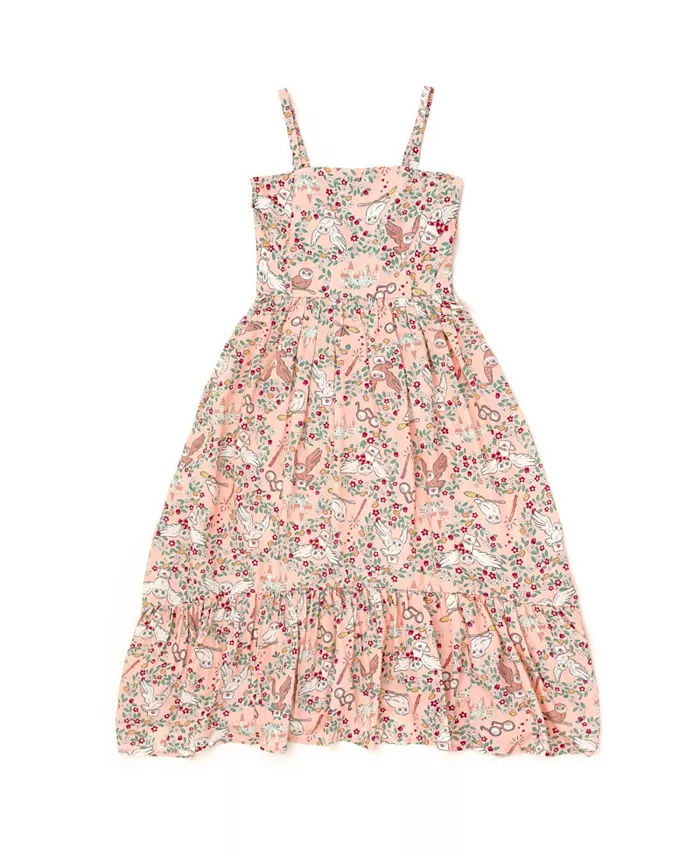 Девочкам платье макси Hedwig с квадратным вырезом и сборкой на лифе Harry Potter, розовый
Девочкам платье макси Hedwig с квадратным вырезом и сборкой на лифе Harry Potter, розовый