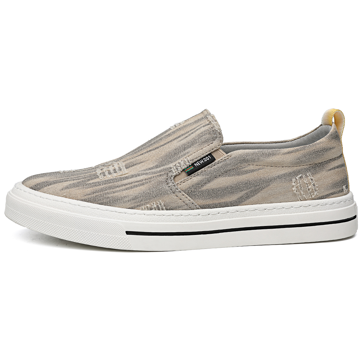 Износостойкие и легкие низкие повседневные туфли для мужчин FAPAI, Khaki 
Износостойкие и легкие низкие повседневные туфли для мужчин FAPAI, Khaki