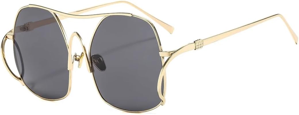 Роскошные модные солнцезащитные очки овальной формы с градиентным переходом цвета для женщин, с двойной оправой, универсальные, подходят для мужчин, защита от УФ-излучения UV400 UATXTAU, Golden Black
Роскошные модные солнцезащитные очки овальной формы с градиентным переходом цвета для женщин, с двойной оправой, универсальные, подходят для мужчин, защита от УФ-излучения UV400 UATXTAU, Golden Black