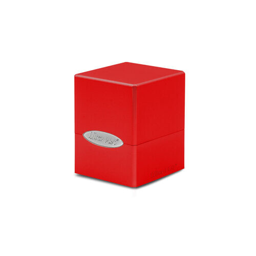 Коробка для карточек Satin Cube – Apple Red Ultra Pro 
Коробка для карточек Satin Cube – Apple Red Ultra Pro