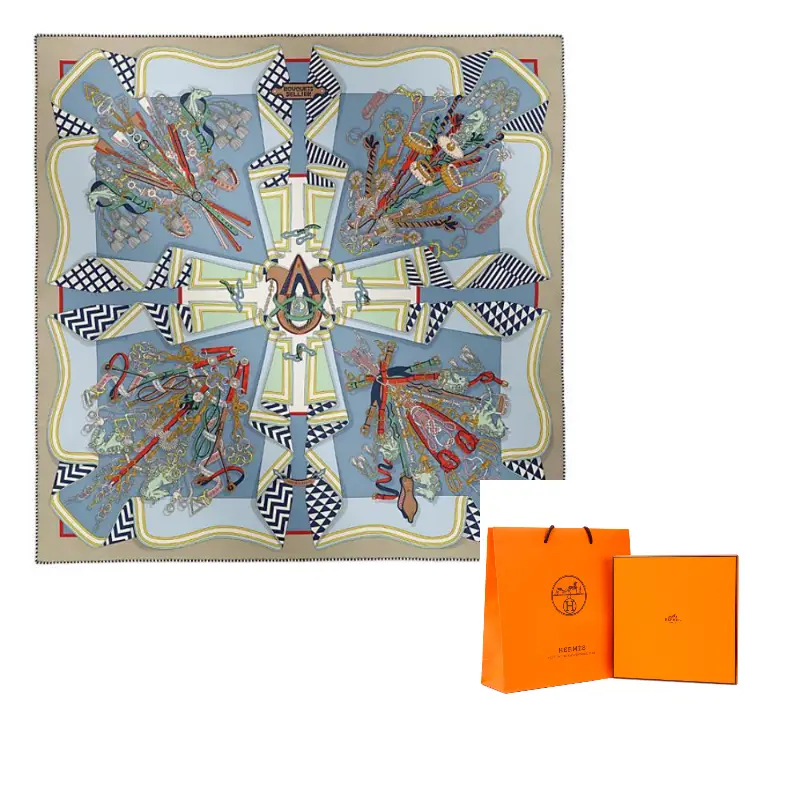 HERMES Шёлковый шарф женский серо-жёлтый, Gray Yellow
HERMES Шёлковый шарф женский серо-жёлтый, Gray Yellow