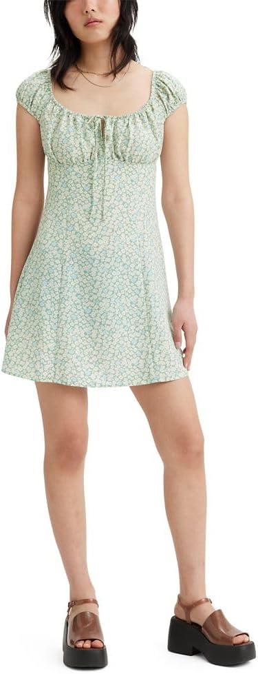 Женское платье Levi's Clementine с короткими рукавами, Riley Floral Granite Green
Женское платье Levi's Clementine с короткими рукавами, Riley Floral Granite Green