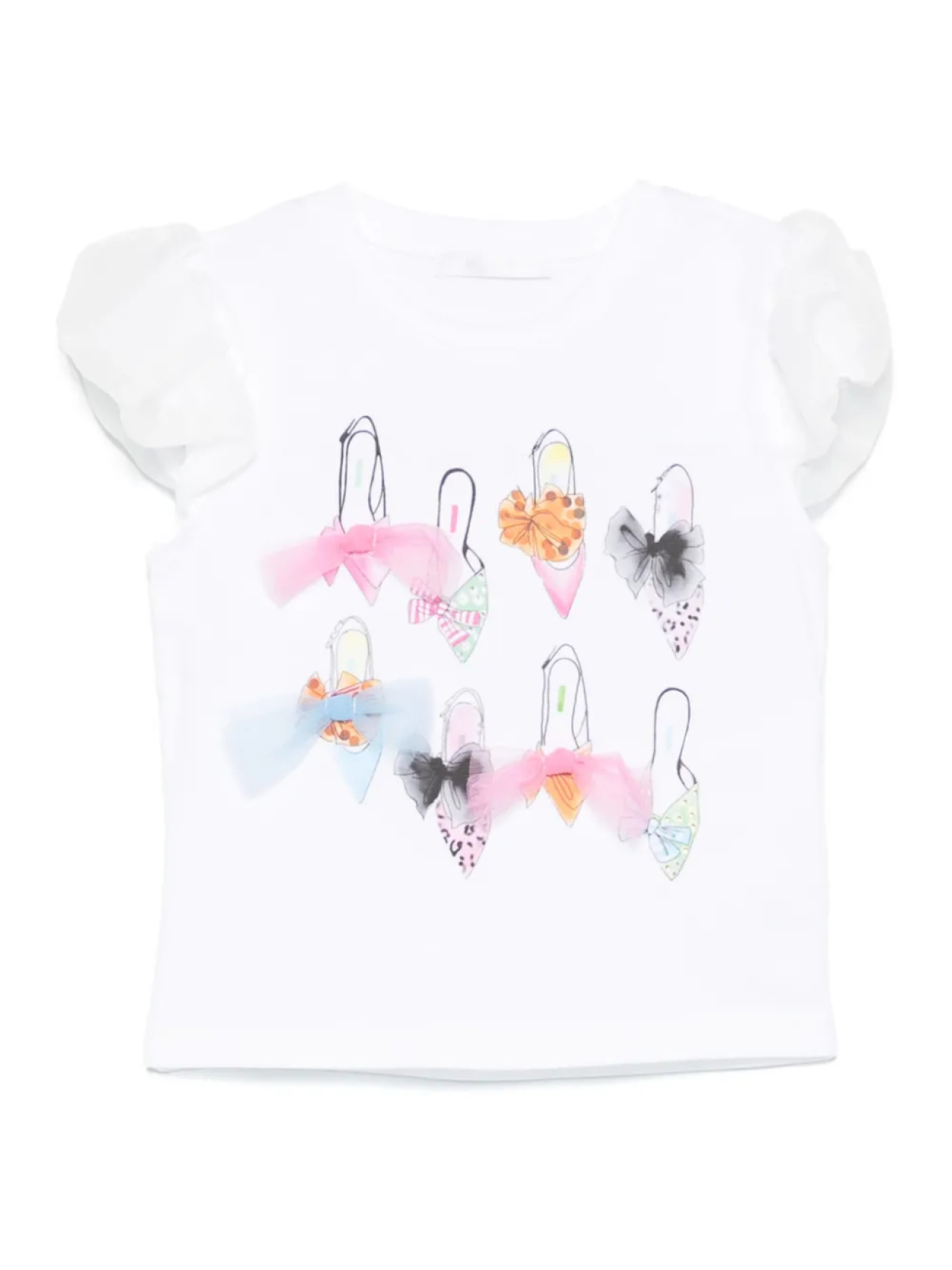 Футболка с бантом Miss Grant Kids, белый
Футболка с бантом Miss Grant Kids, белый