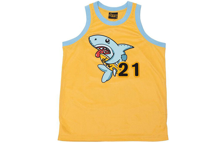 Майка с логотипом Letter Series унисекс оранжевый Drew House, оранжевый 
Майка с логотипом Letter Series унисекс оранжевый Drew House, оранжевый