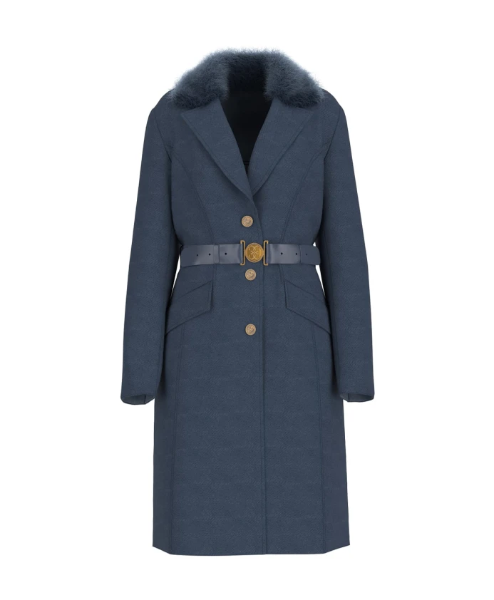 Пальто с синим поясом для женщин Guess, синий
Пальто с синим поясом для женщин Guess, синий