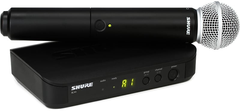 Микрофон Shure BLX24/SM58-H11
Микрофон Shure BLX24/SM58-H11