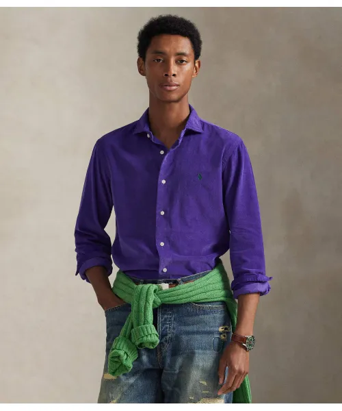 Вельветовая рубашка Custom fit Polo Ralph Lauren, фиолетовый
Вельветовая рубашка Custom fit Polo Ralph Lauren, фиолетовый