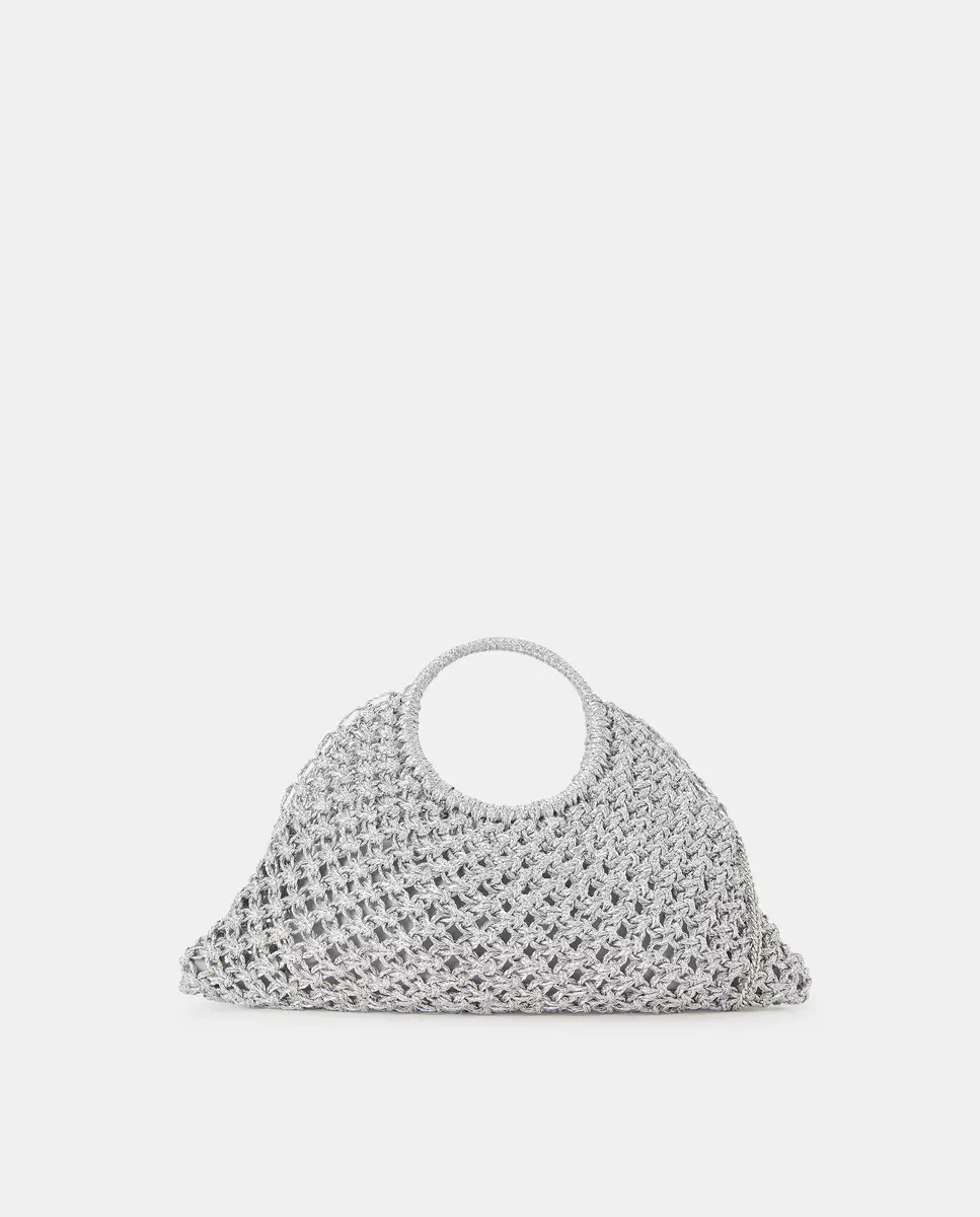 Металлическая плетеная сумка с цепочкой Tintoretto, серебряный
Металлическая плетеная сумка с цепочкой Tintoretto, серебряный