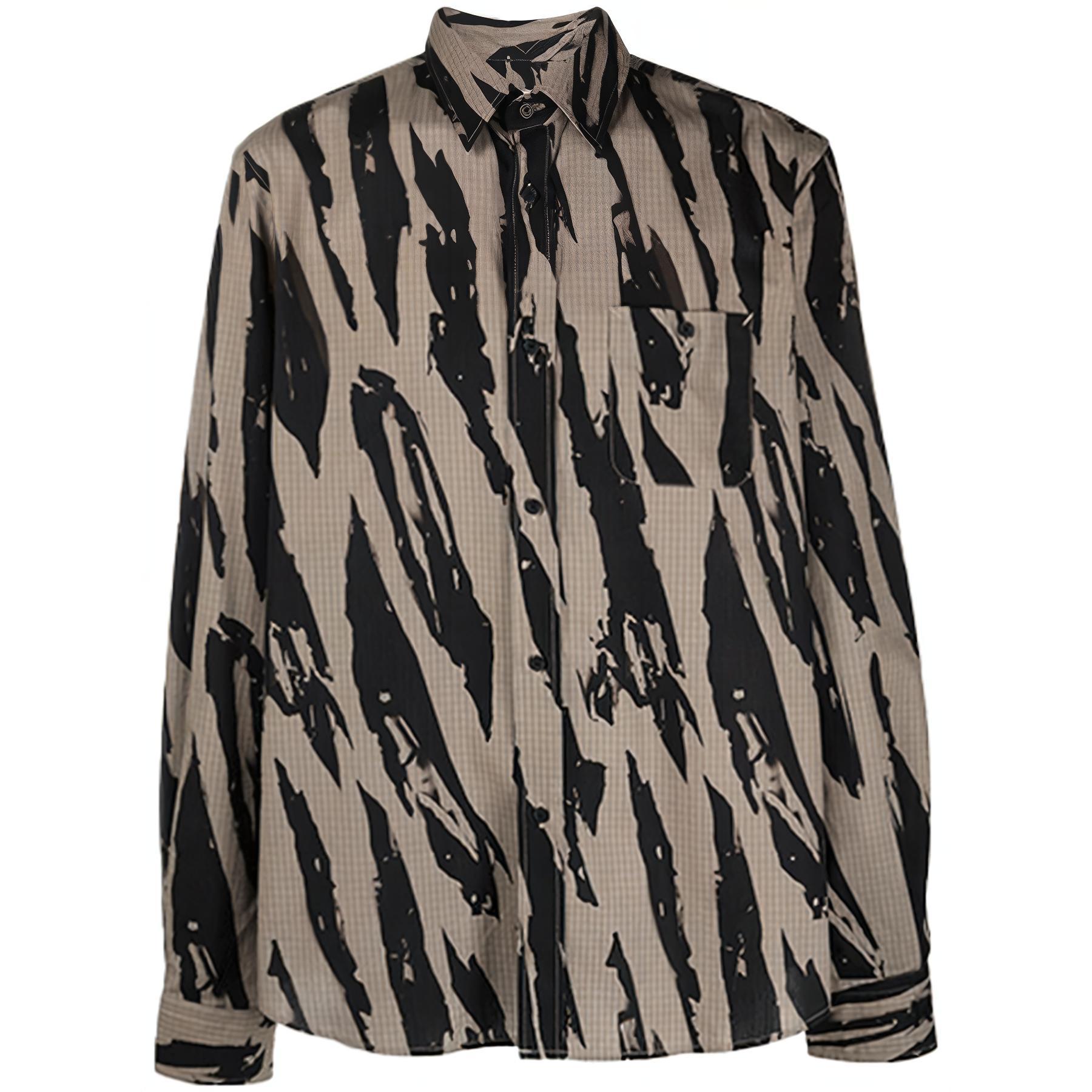 KENZO Мужская рубашка коричневого цвета
KENZO Мужская рубашка коричневого цвета