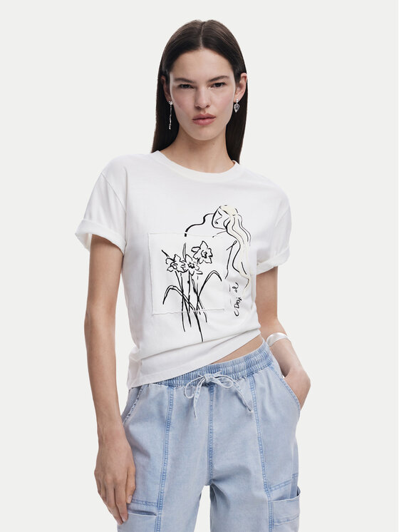 Футболка обычного кроя Paraguay 25SWTKAB Desigual, белый
Футболка обычного кроя Paraguay 25SWTKAB Desigual, белый