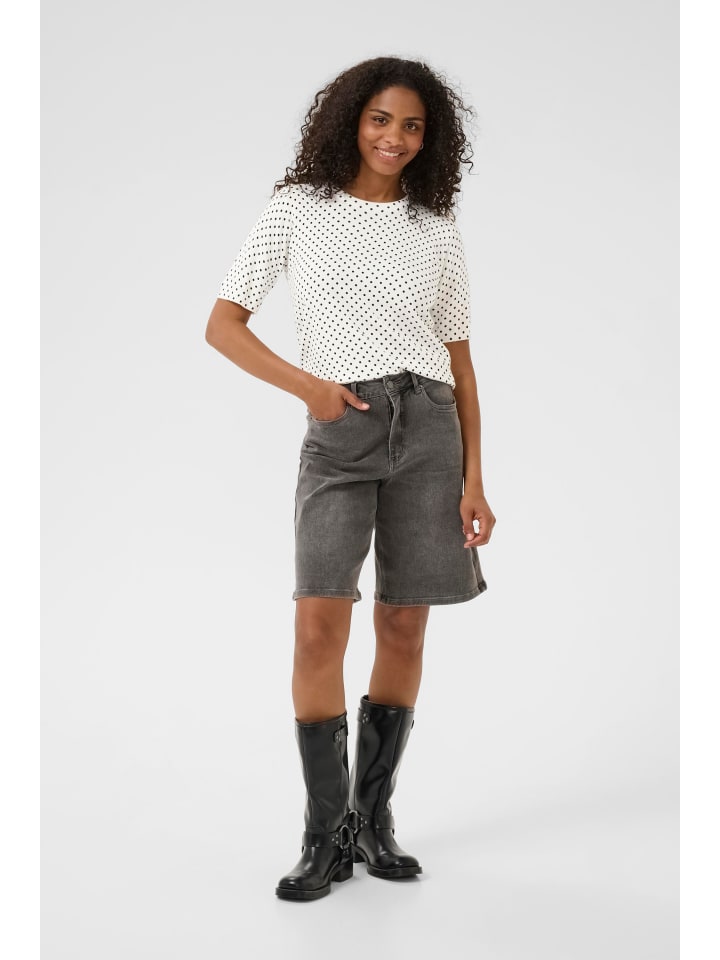 Kaffe Вязаный свитер KAliz стандартного кроя, цвет мел/черный в горошек
Kaffe Вязаный свитер KAliz стандартного кроя, цвет мел/черный в горошек