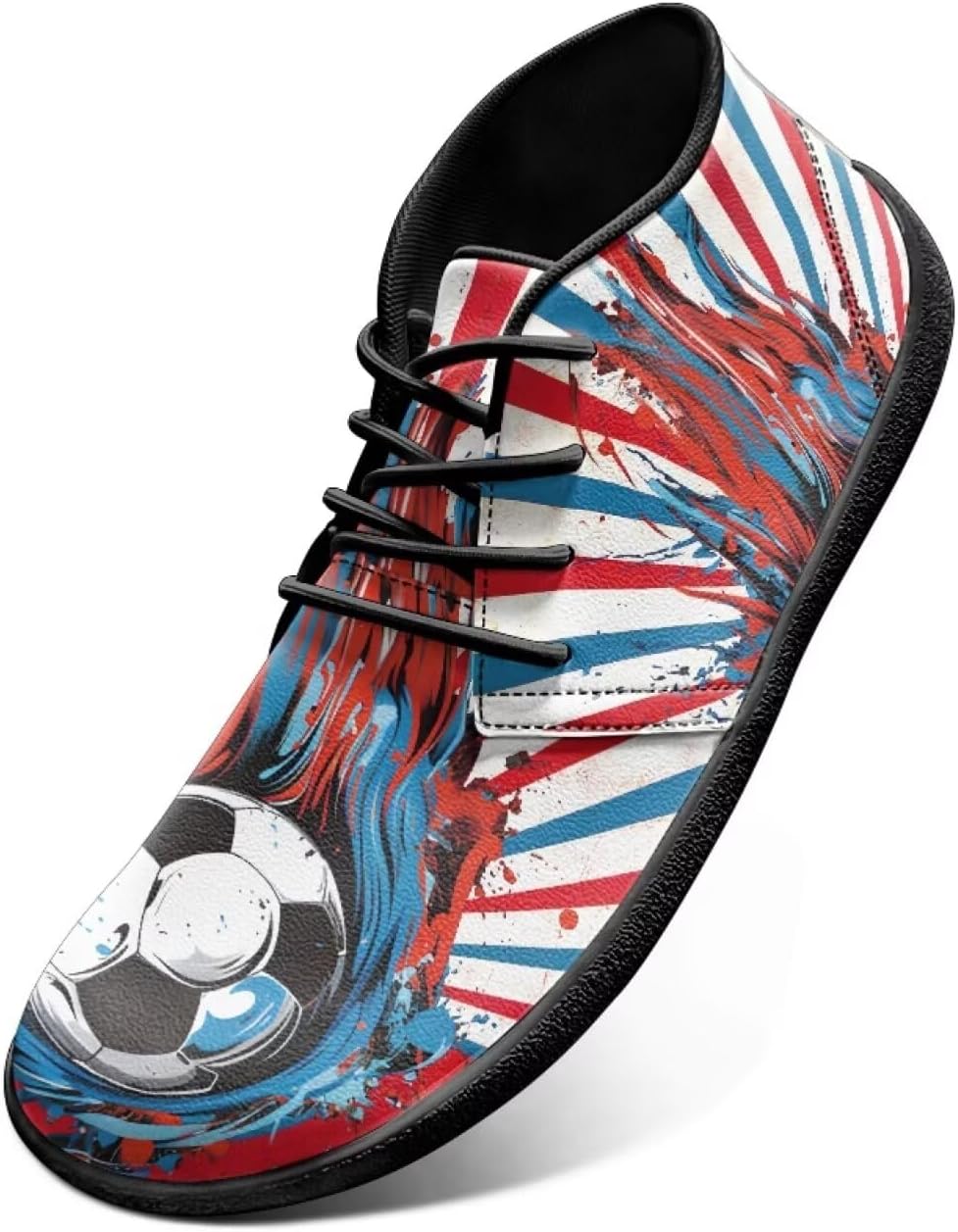 Кроссовки Jeiento Sport для мужчин, спортивная обувь для бега и футбола, фитнес-тренеры, Blue Red Stripe Soccer
Кроссовки Jeiento Sport для мужчин, спортивная обувь для бега и футбола, фитнес-тренеры, Blue Red Stripe Soccer