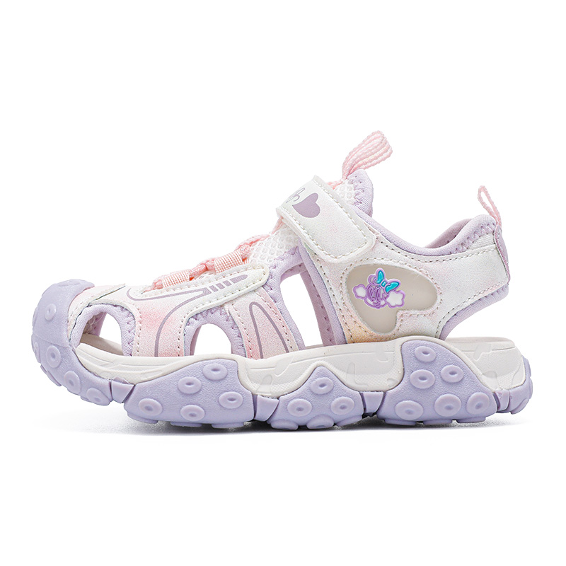 Детские сандалии с низким верхом, нескользящие, дышащие и поддерживающие BOBDOG, розовый/фиолетовый
Детские сандалии с низким верхом, нескользящие, дышащие и поддерживающие BOBDOG, розовый/фиолетовый