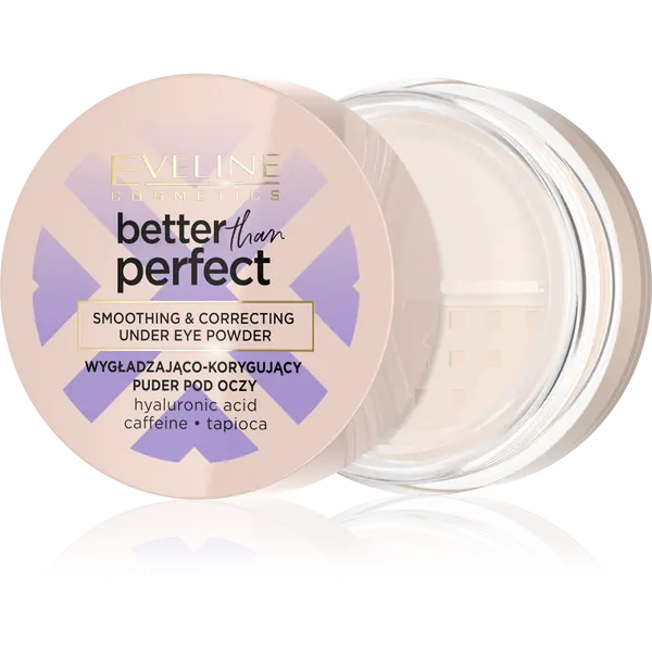 Разглаживающе-корректирующая пудра для век, 4 г Eveline Cosmetics Better than perfect
Разглаживающе-корректирующая пудра для век, 4 г Eveline Cosmetics Better than perfect