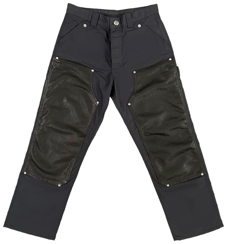 Брюки Chrome Hearts Leather Knee Carpenter Pants 'Black', черный
Брюки Chrome Hearts Leather Knee Carpenter Pants 'Black', черный