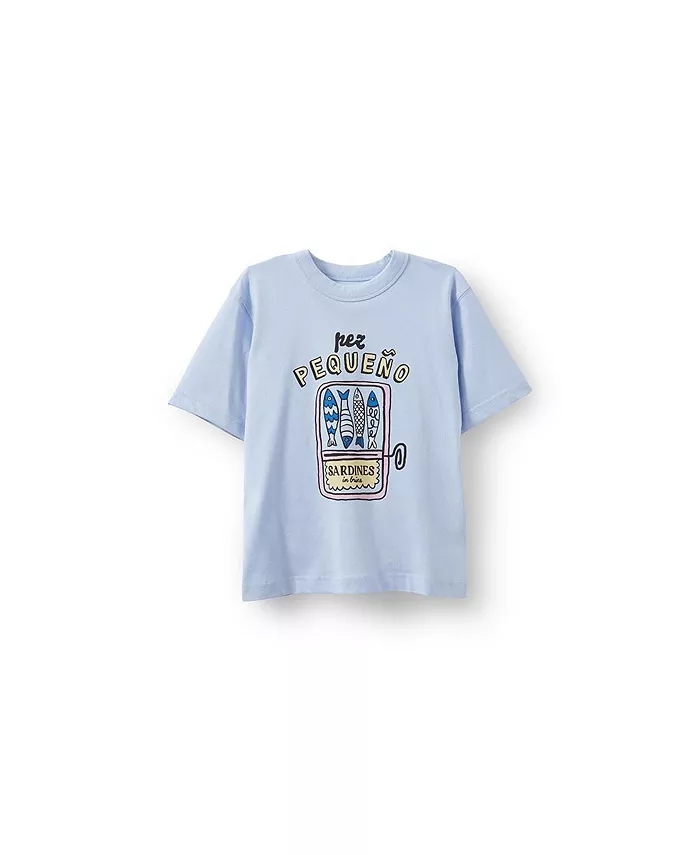 Детская футболка с принтом Little/Big Poppy оверсайз COTTON ON, синий
Детская футболка с принтом Little/Big Poppy оверсайз COTTON ON, синий