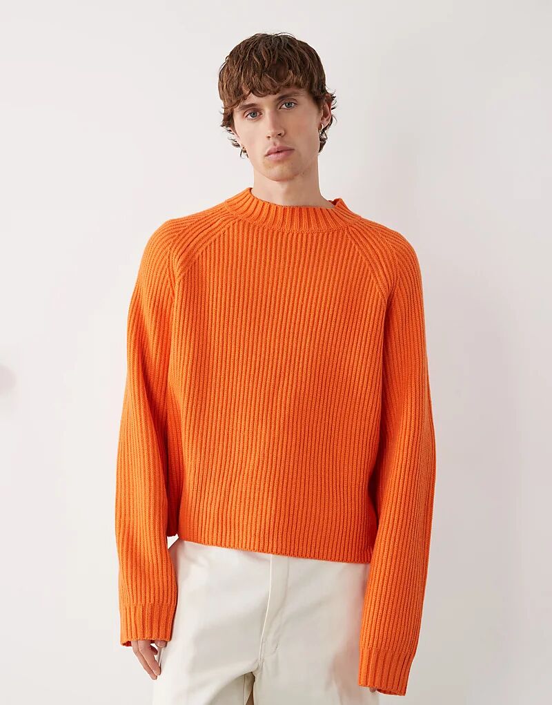 COLLUSION Свободный вязаный джемпер цвета выжженного оранжевого
COLLUSION Свободный вязаный джемпер цвета выжженного оранжевого