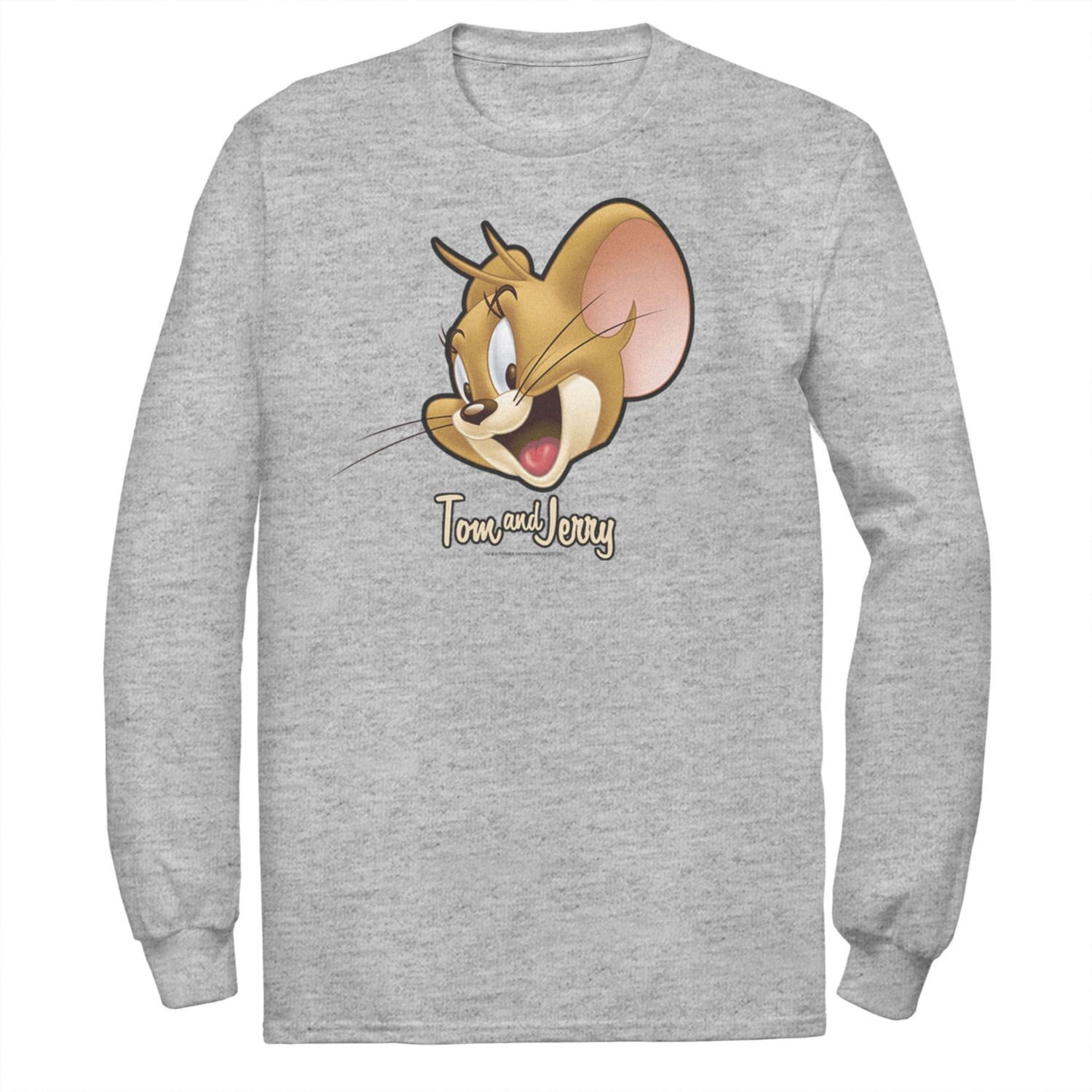Мужская футболка Tom And Jerry Simple Jerry с большим лицом Licensed Character
Мужская футболка Tom And Jerry Simple Jerry с большим лицом Licensed Character