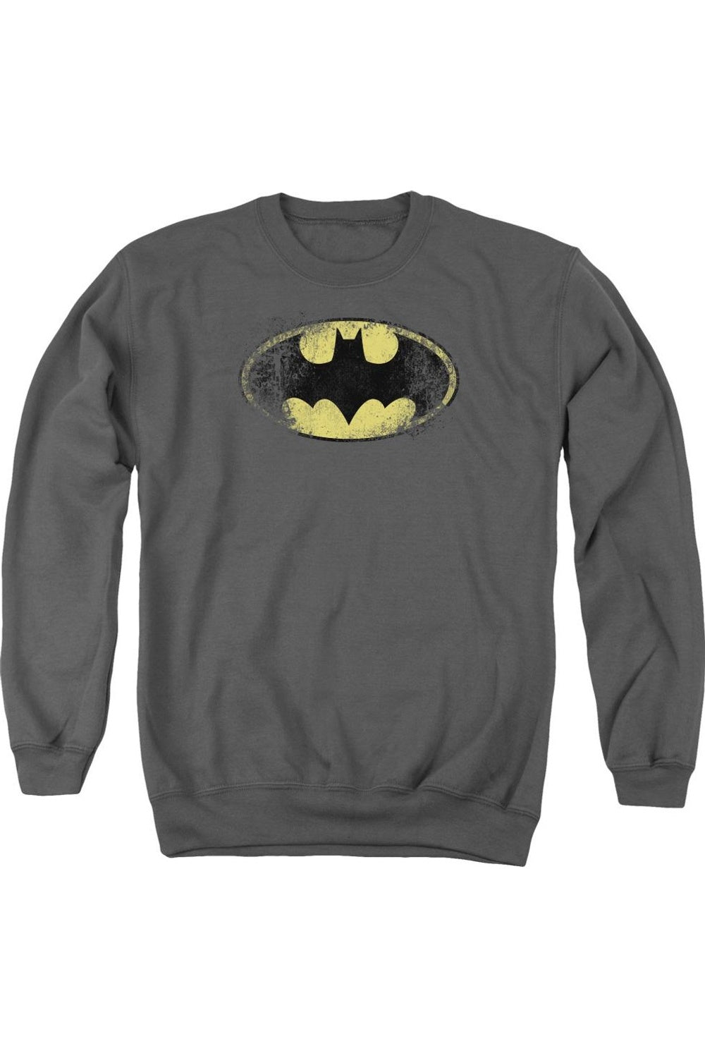 Толстовка с круглым вырезом для взрослых с логотипом Batman Destroyed Gildan, цвет charcoal
Толстовка с круглым вырезом для взрослых с логотипом Batman Destroyed Gildan, цвет charcoal