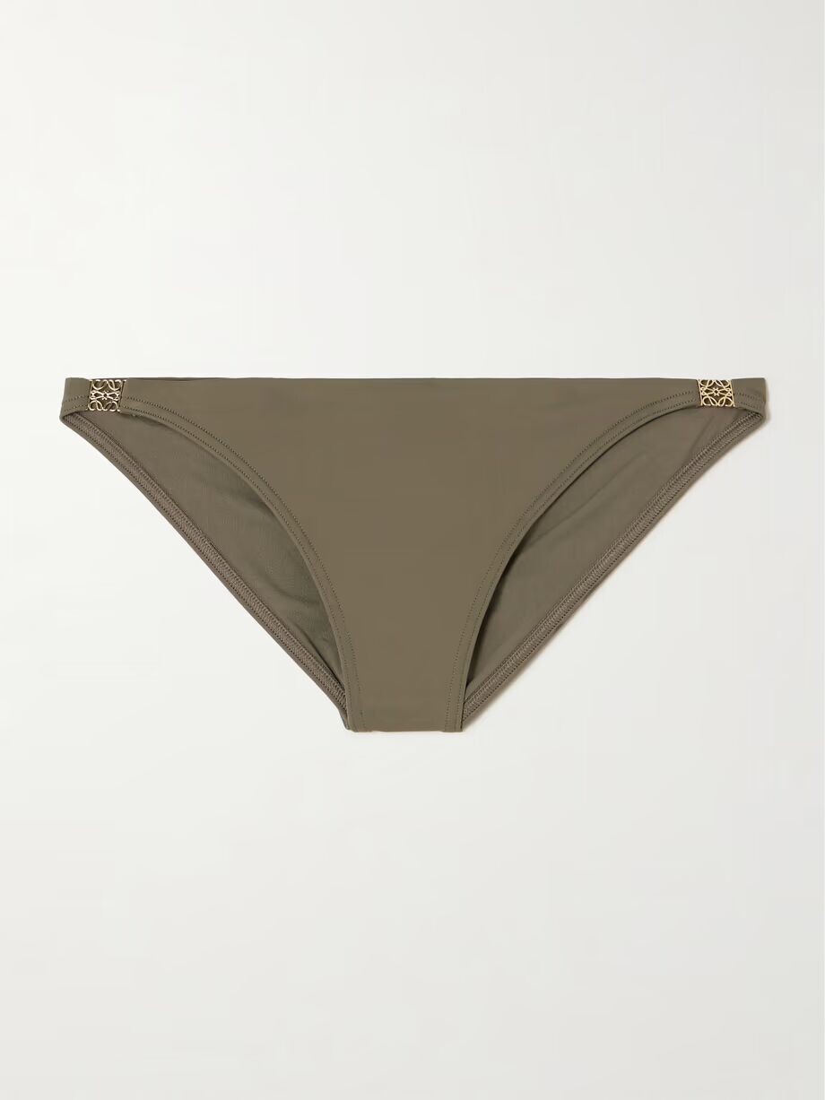 Украшенные плавки бикини Paula's Ibiza Loewe, зеленый
Украшенные плавки бикини Paula's Ibiza Loewe, зеленый