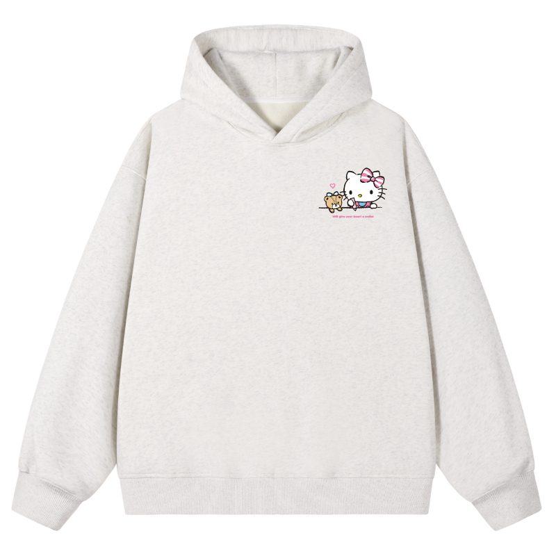 Толстовка Hello Kitty унисекс Sanrio, серый
Толстовка Hello Kitty унисекс Sanrio, серый