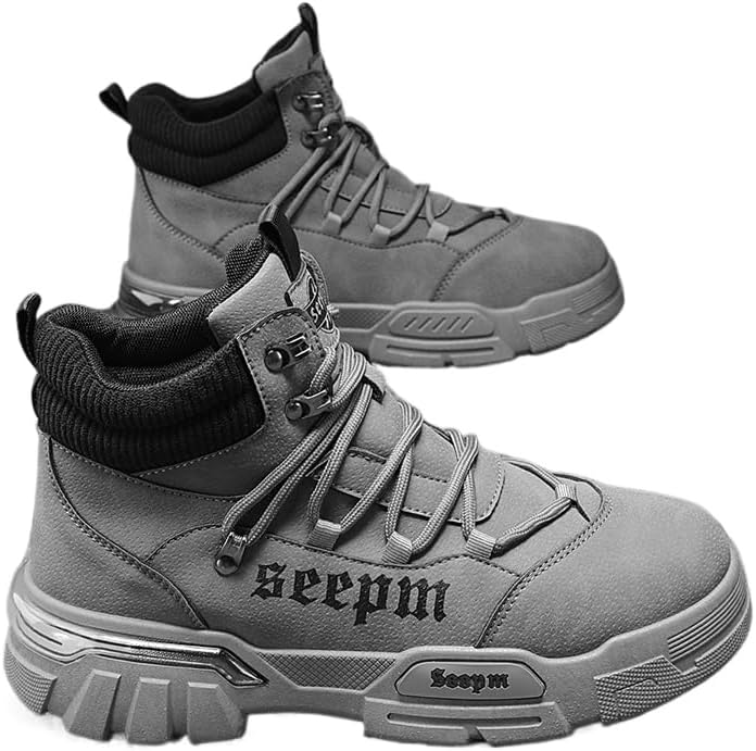 Мужские мотоциклетные боевые ботинки Hhhchpm, мотоциклетные ботинки, легкие и удобные для работы весь день, боевые и походные мотоциклетные ботинки, темно-серый
Мужские мотоциклетные боевые ботинки Hhhchpm, мотоциклетные ботинки, легкие и удобные для работы весь день, боевые и походные мотоциклетные ботинки, темно-серый