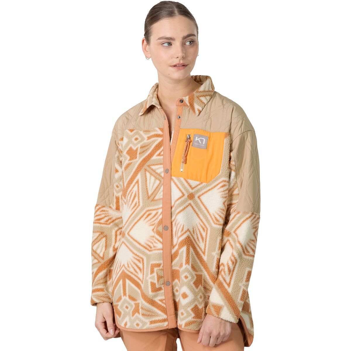 Рубашка-куртка Rothe Kari Traa, цвет oat, Коричневый, Рубашка-куртка Rothe Kari Traa, цвет oat
Рубашка-куртка Rothe Kari Traa, цвет oat, Коричневый, Рубашка-куртка Rothe Kari Traa, цвет oat