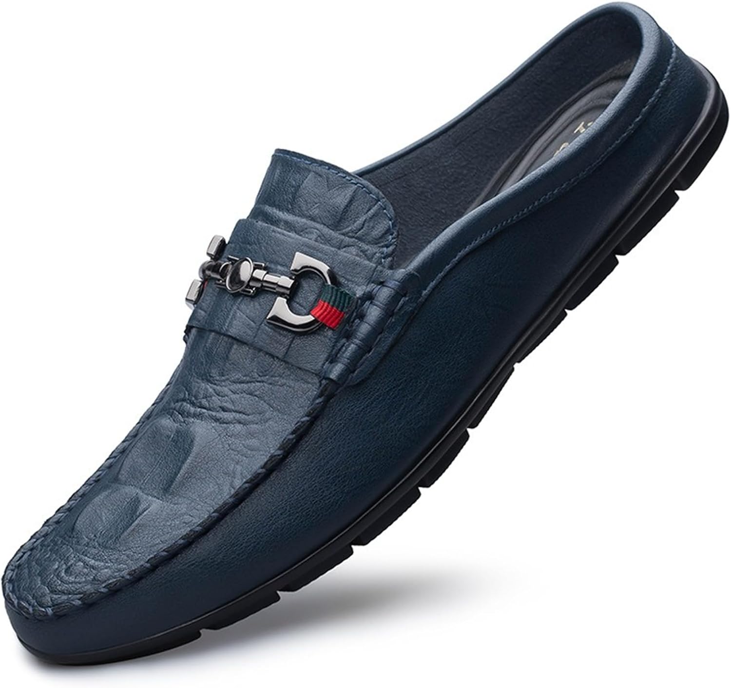 Мужские тапочки Abborora, слипоны-лоферы из кожи, формальная и повседневная обувь, открытая пятка, деловые и повседневные туфли, синий
Мужские тапочки Abborora, слипоны-лоферы из кожи, формальная и повседневная обувь, открытая пятка, деловые и повседневные туфли, синий