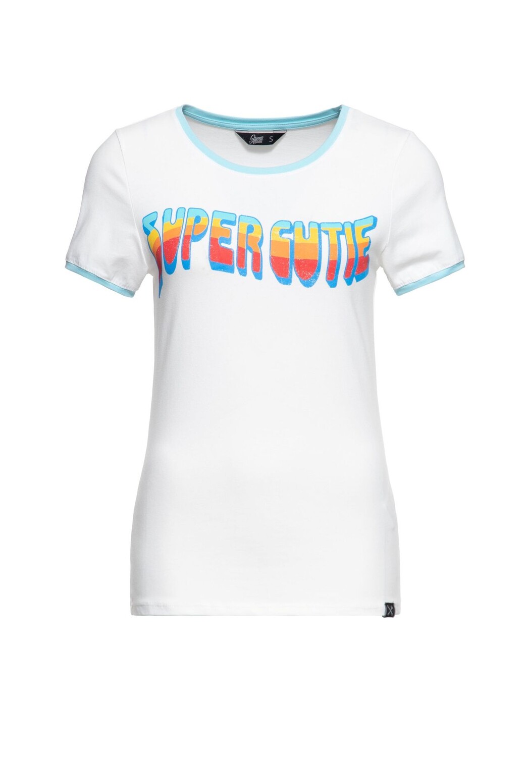 Рубашка с принтом и эффектным ретро-принтом Super Cutie Queen Kerosin, кремовый
Рубашка с принтом и эффектным ретро-принтом Super Cutie Queen Kerosin, кремовый