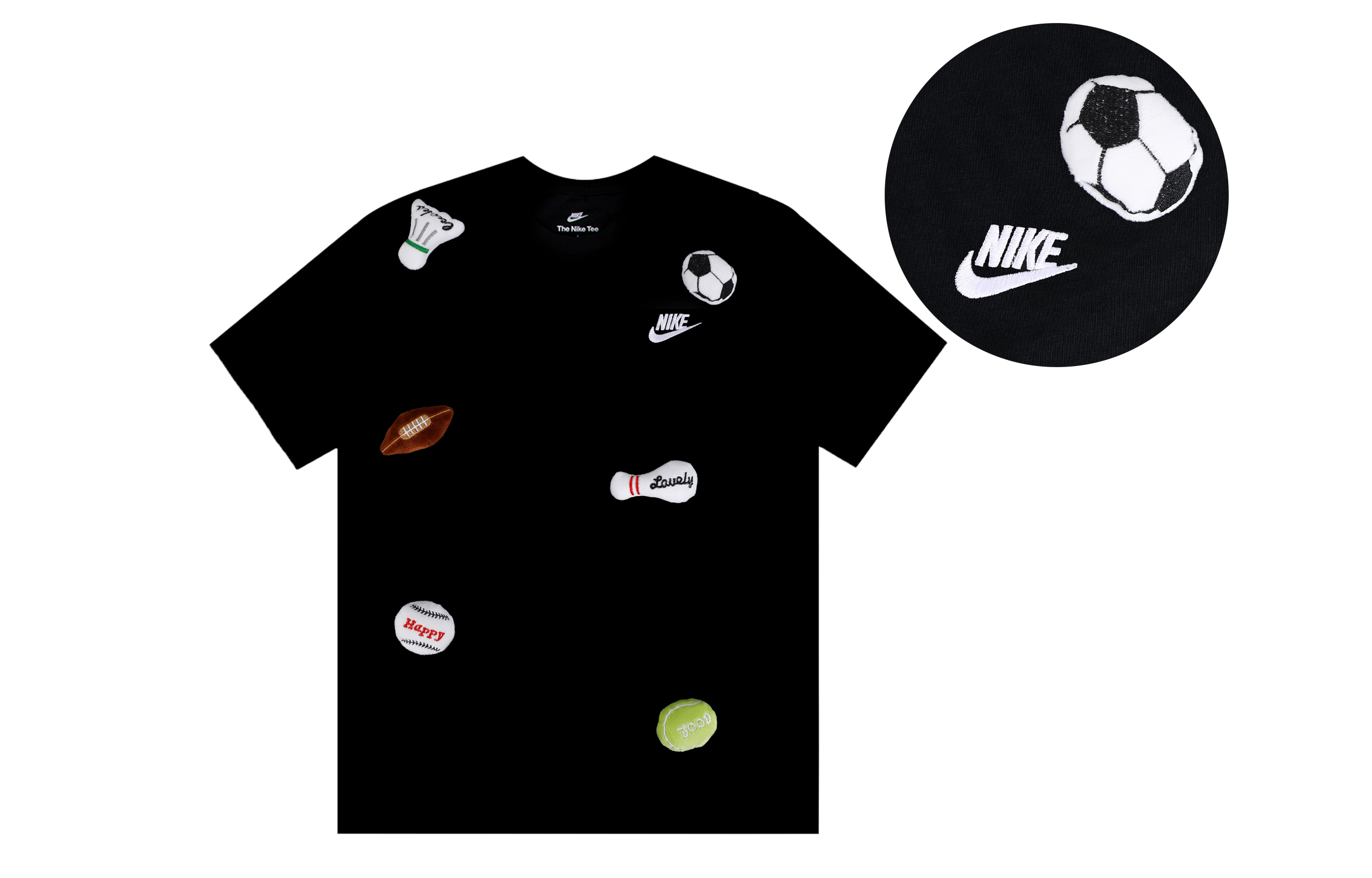 Nike Футболка унисекс черная
Nike Футболка унисекс черная