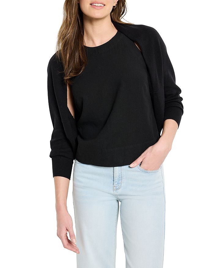 Хлопковый кашемировый кардиган-шраг NIC+ZOE, черный
Хлопковый кашемировый кардиган-шраг NIC+ZOE, черный