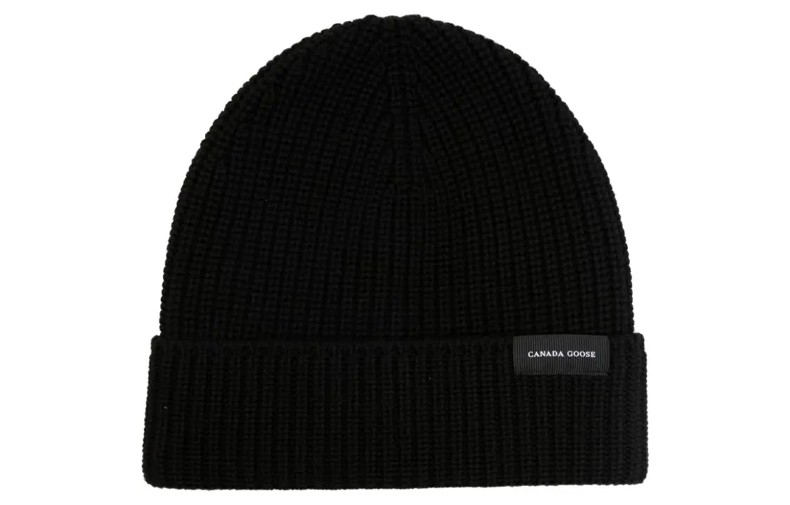 Canada Goose Шерстяная мужская шапка-бини черная, Black
Canada Goose Шерстяная мужская шапка-бини черная, Black