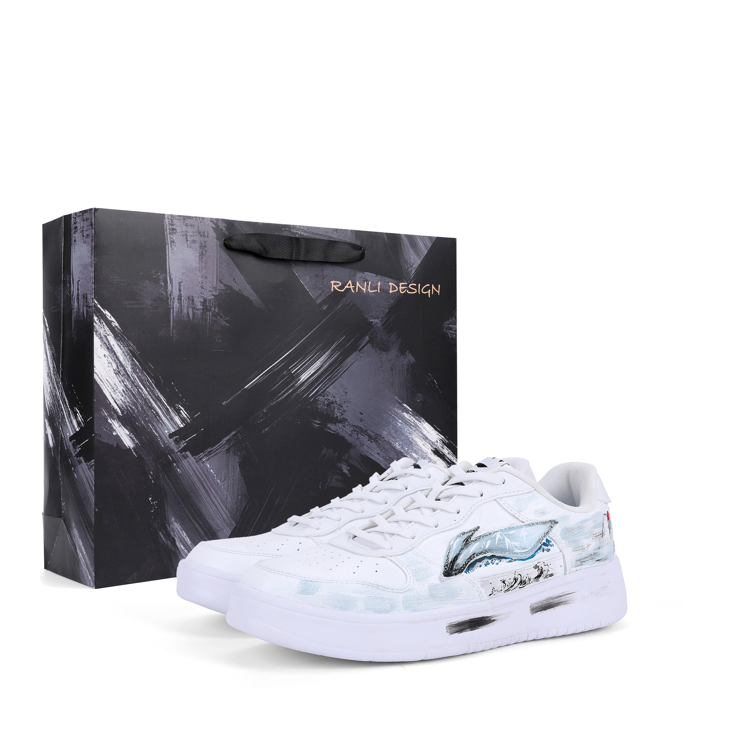 Li-Ning Li Ning Floating Boat Synthetic Leather Cushioning Coverage Slip Resistant Low top Skateboard Shoes Men's Blue White
Li-Ning Li Ning Floating Boat Synthetic Leather Cushioning Coverage Slip Resistant Low top Skateboard Shoes Men's Blue White