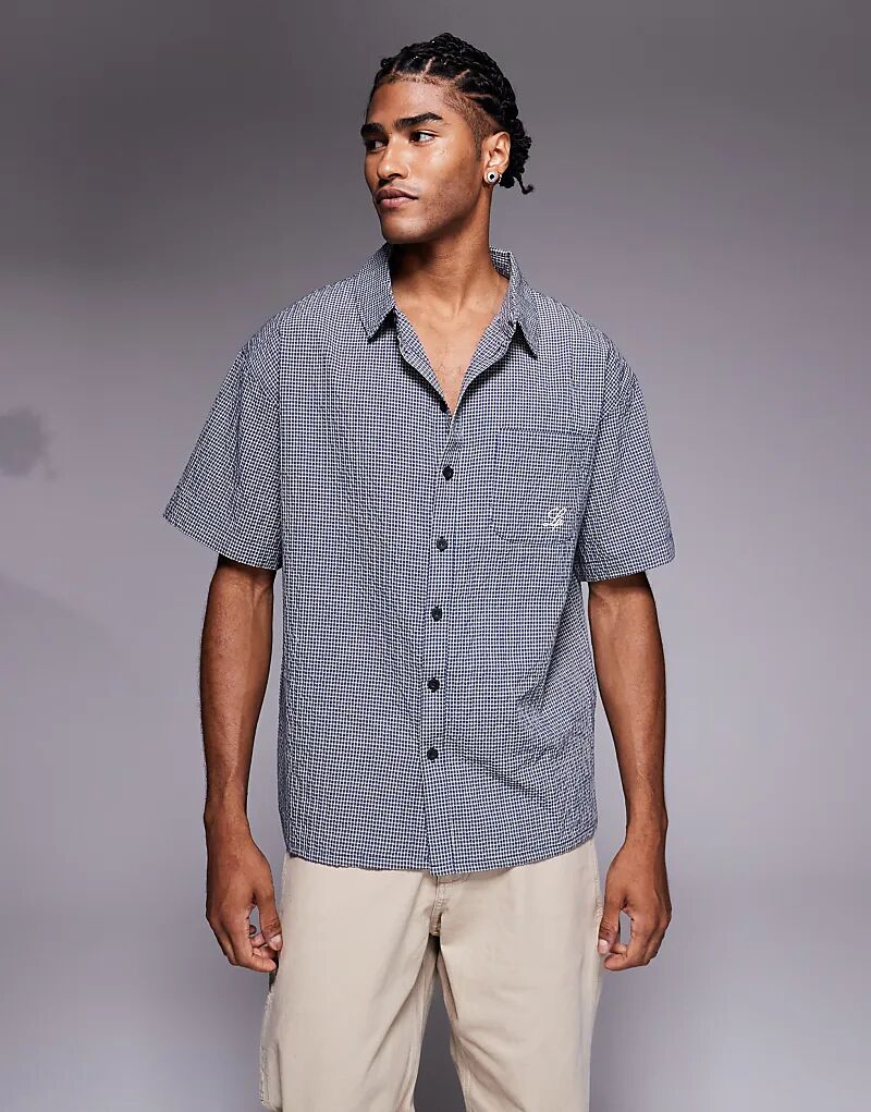 Рубашка свободного кроя Liquor N Poker с бежевым принтом
Рубашка свободного кроя Liquor N Poker с бежевым принтом