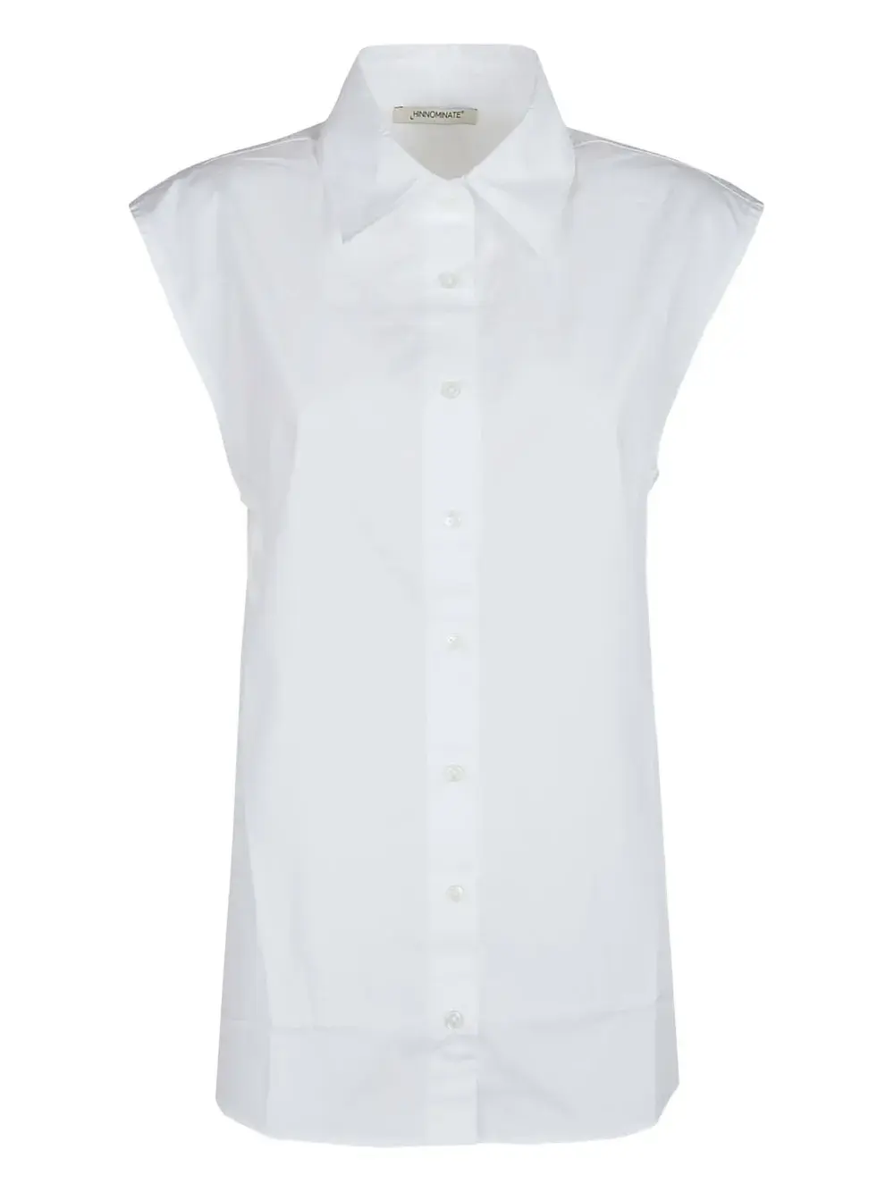 Хлопковая рубашка с короткими рукавами (кап sleeves) HINNOMINATE, белый
Хлопковая рубашка с короткими рукавами (кап sleeves) HINNOMINATE, белый