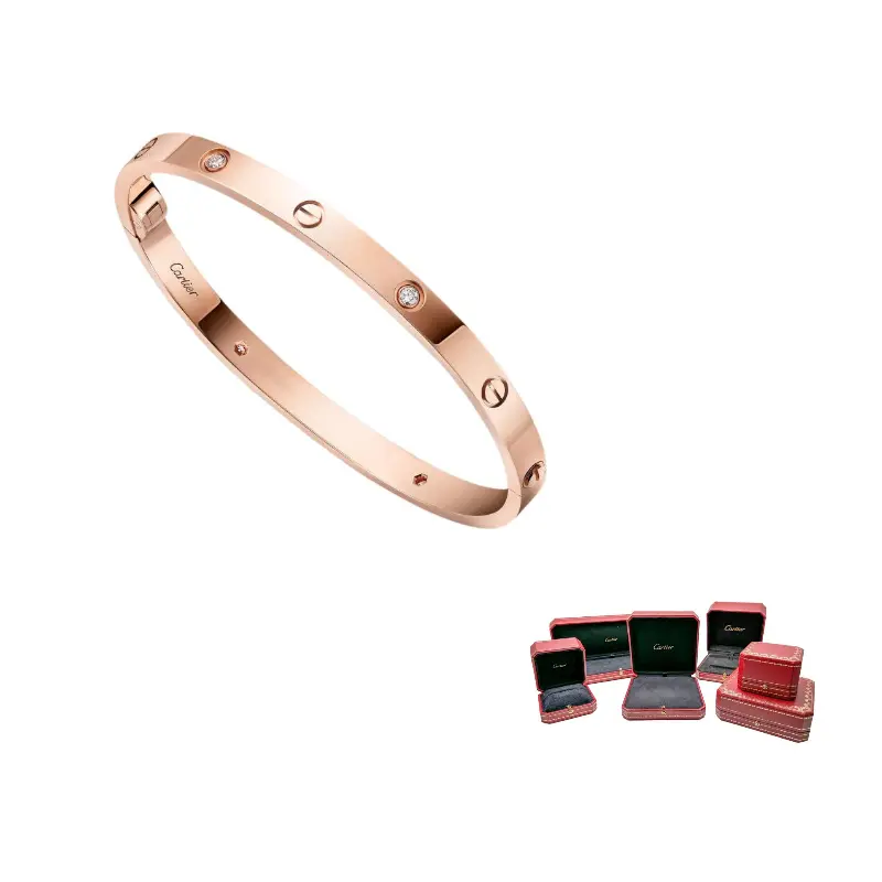 Cartier Браслет из розового золота 18 карат для женщин
Cartier Браслет из розового золота 18 карат для женщин