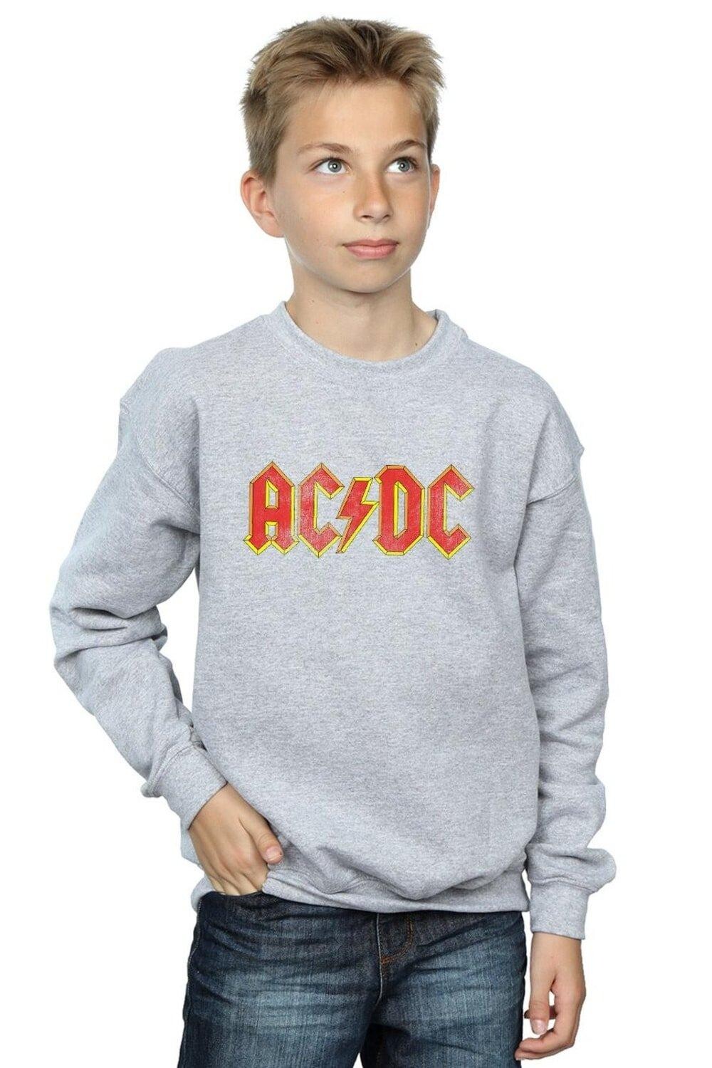 Толстовка с потертым логотипом AC/DC, серый
Толстовка с потертым логотипом AC/DC, серый