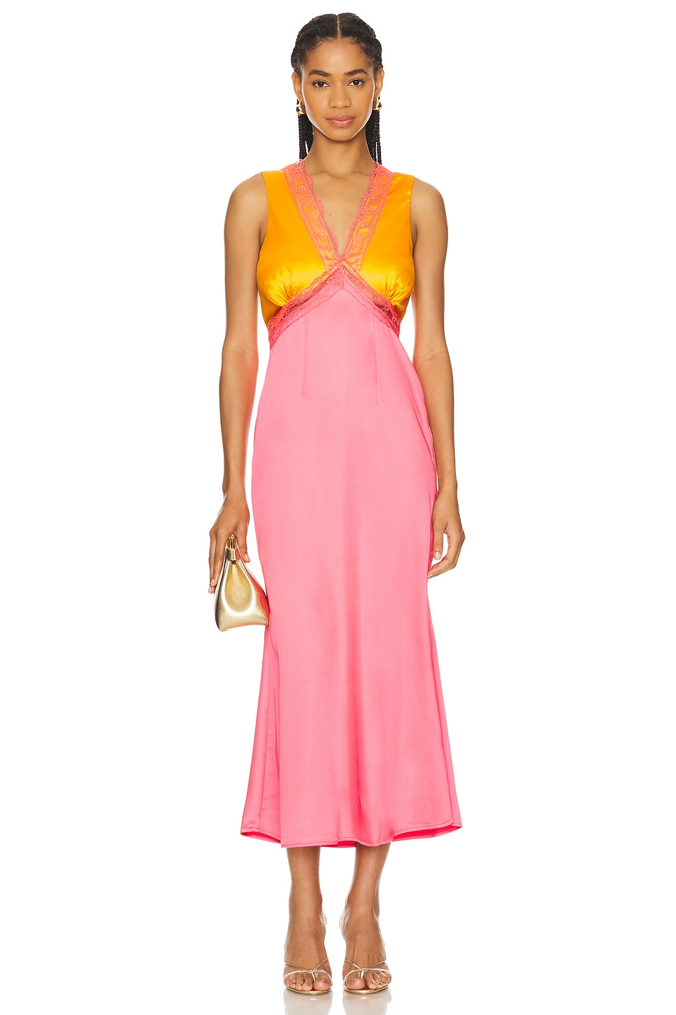 Может платье Never Fully Dressed, оранжевый
Может платье Never Fully Dressed, оранжевый