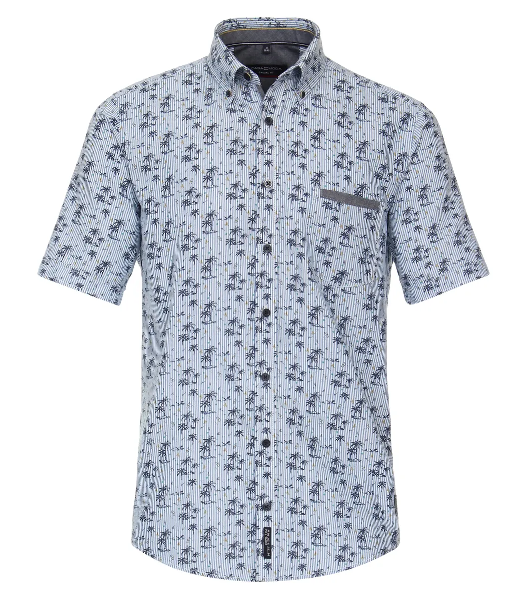 Рубашка CASAMODA с короткими рукавами "Повседневная рубашка CASAMODA с короткими рукавами в полоску ", голубой
Рубашка CASAMODA с короткими рукавами "Повседневная рубашка CASAMODA с короткими рукавами в полоску ", голубой