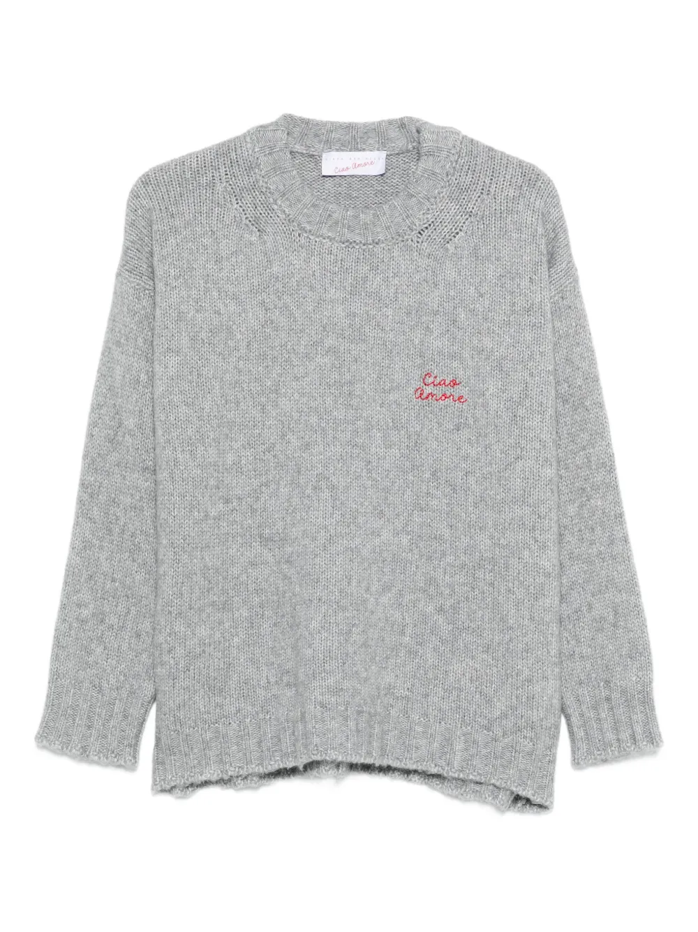 Свитер с круглым вырезом Giada Benincasa, серый
Свитер с круглым вырезом Giada Benincasa, серый