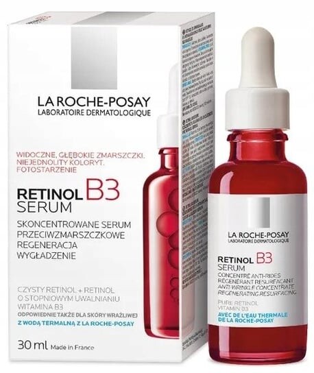 Сыворотка против морщин, 30 мл La Roche Retinol B3, La Roche-Posay
Сыворотка против морщин, 30 мл La Roche Retinol B3, La Roche-Posay