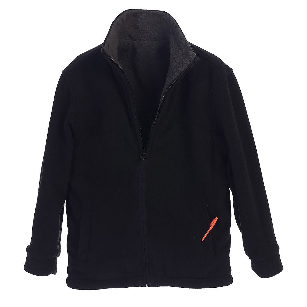 Детская двусторонняя тяжелая флисовая куртка Gioberti на молнии, цвет Black Charcoal
Детская двусторонняя тяжелая флисовая куртка Gioberti на молнии, цвет Black Charcoal