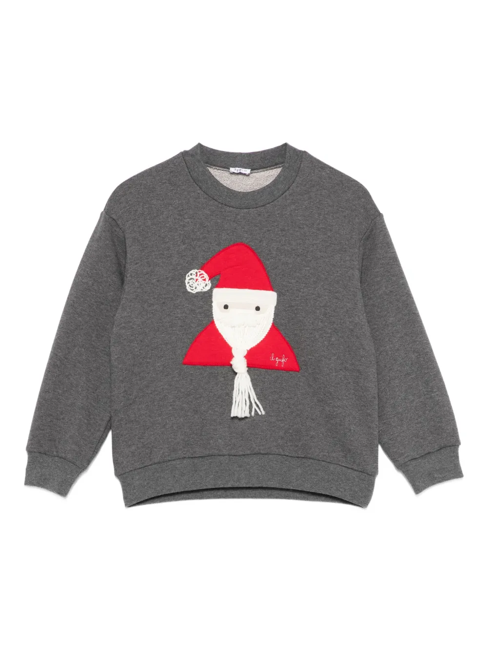 Свитер Santa с аппликацией Il Gufo, серый
Свитер Santa с аппликацией Il Gufo, серый