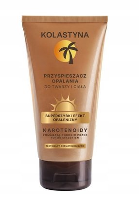Ускоритель загара крем-бальзам для загара 150 мл KOLASTYNA Inna marka
Ускоритель загара крем-бальзам для загара 150 мл KOLASTYNA Inna marka