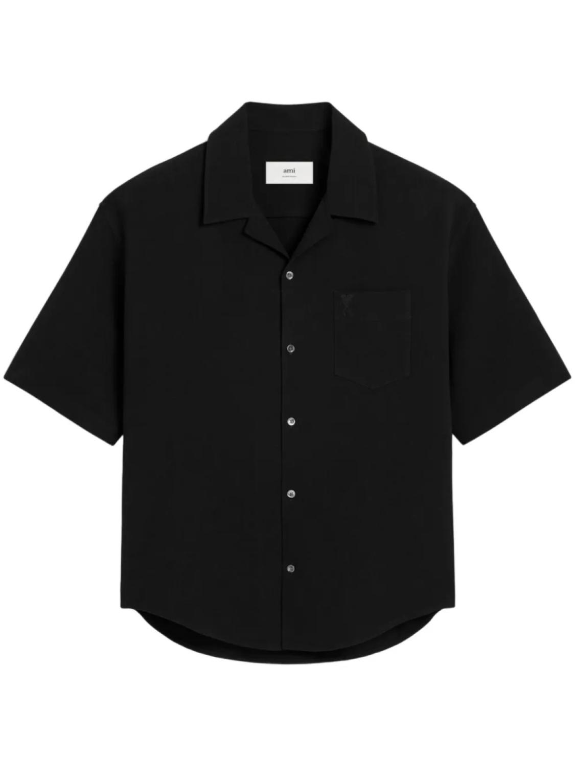 Рубашка с монограммой Ami de Coeur AMI Paris, черный
Рубашка с монограммой Ami de Coeur AMI Paris, черный