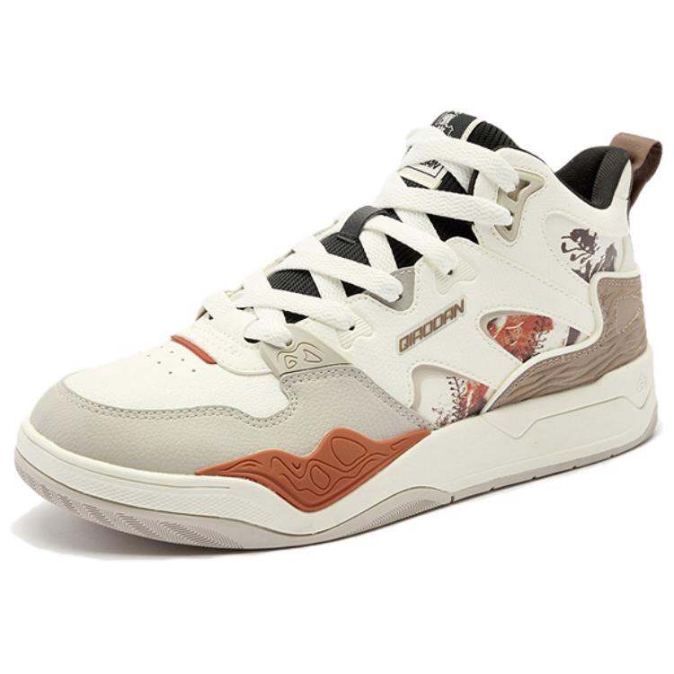 QIAODAN Низкие кроссовки для скейтбординга с противоскользящим покрытием, мужские, белые, коричневые
QIAODAN Низкие кроссовки для скейтбординга с противоскользящим покрытием, мужские, белые, коричневые